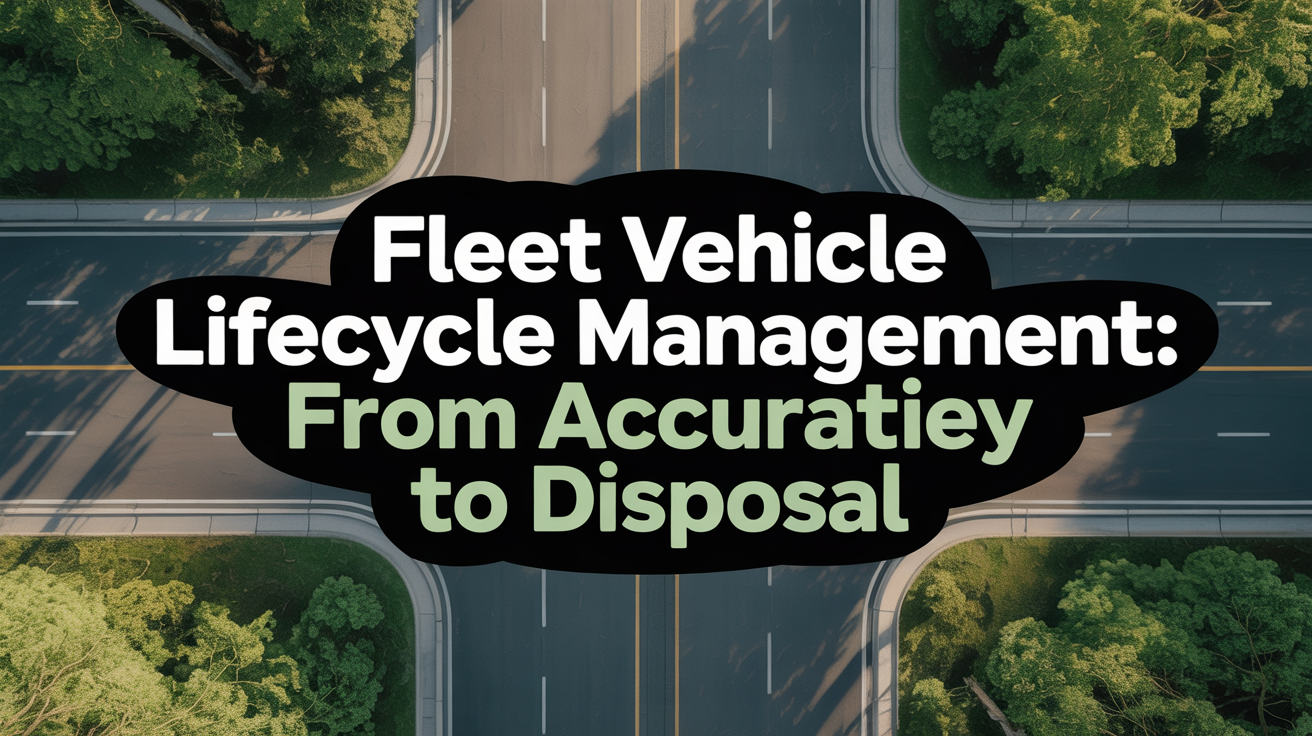 Fleet Vehicle Lifecycle Management: From Acquisition to Disposal
