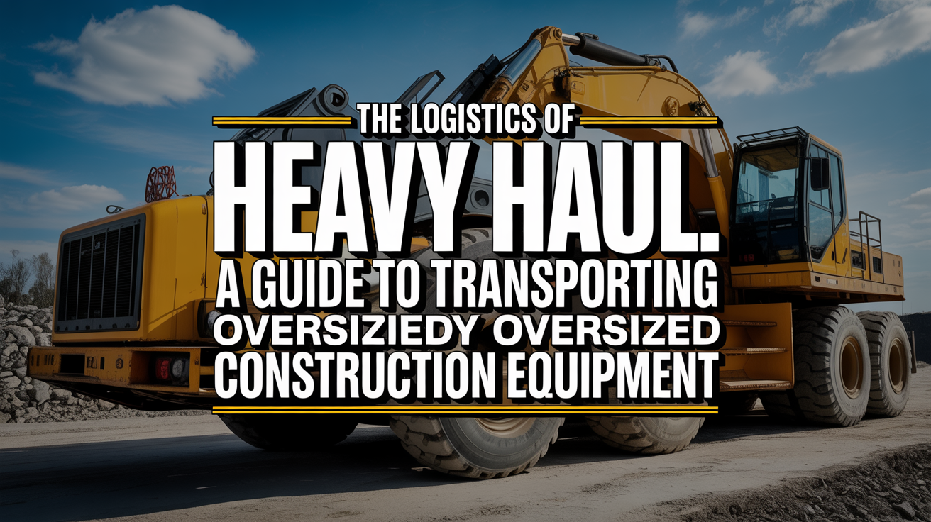 The Logistics of Heavy Haul: A Guide to Transporting Oversized Construction Equipment