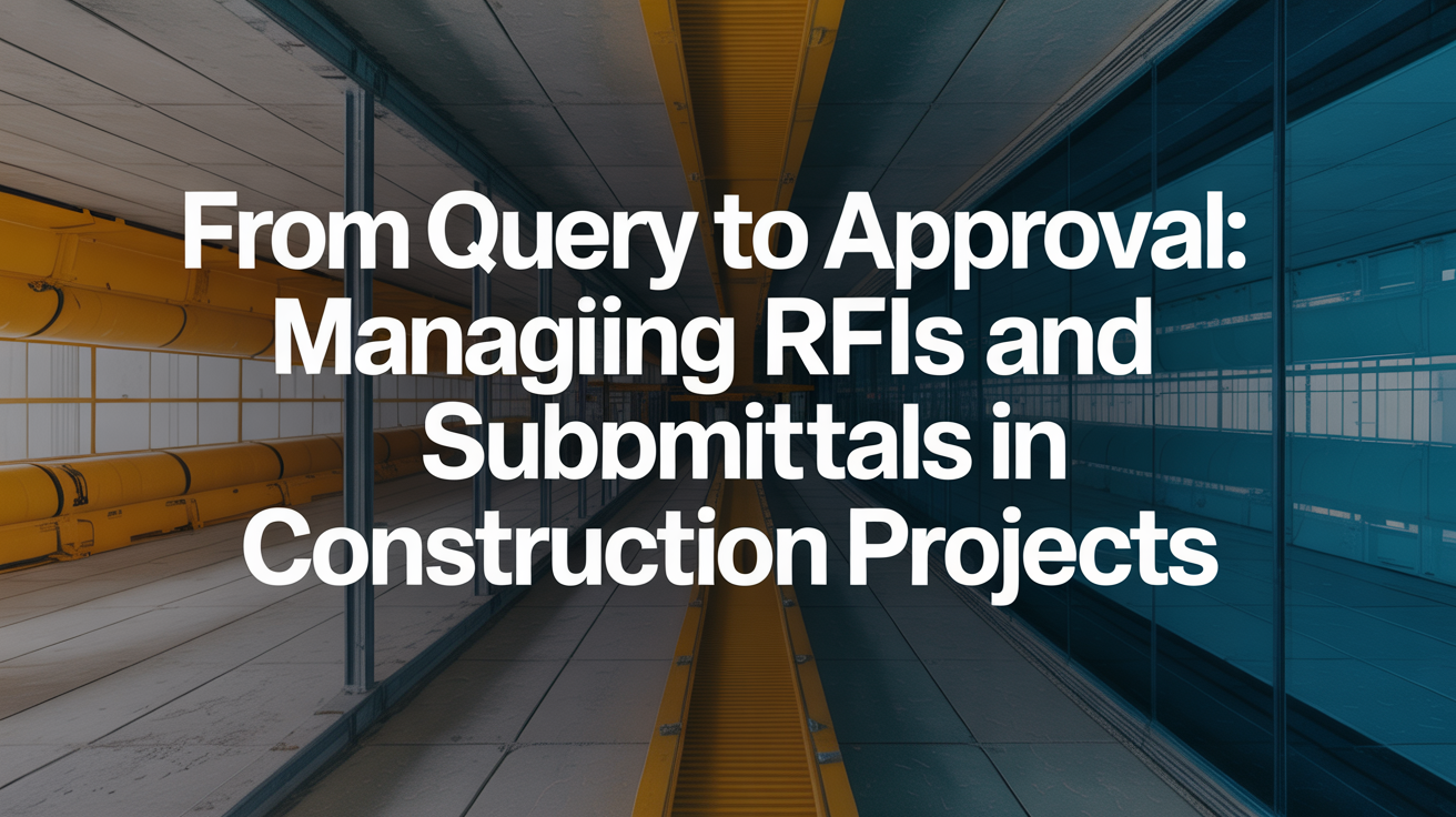 From Query to Approval: Managing RFIs and Submittals in Construction Projects