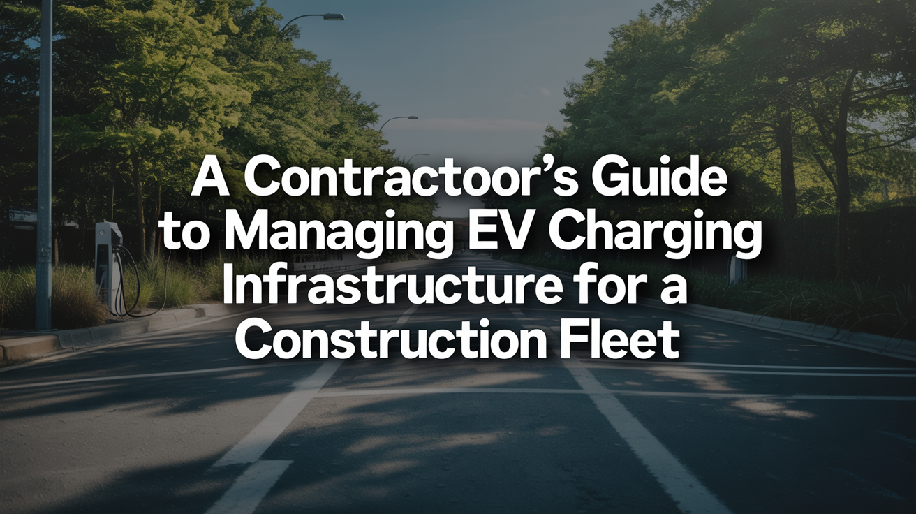 A Contractor’s Guide to Managing EV Charging Infrastructure for a Construction Fleet