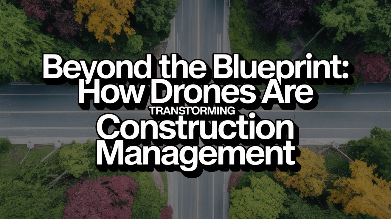 Beyond the Blueprint: How Drones Are Transforming Construction Management