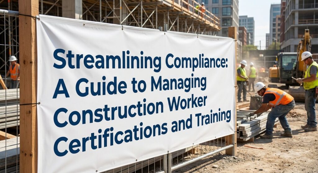 Streamlining Compliance: A Guide to Managing Construction Worker Certifications and Training