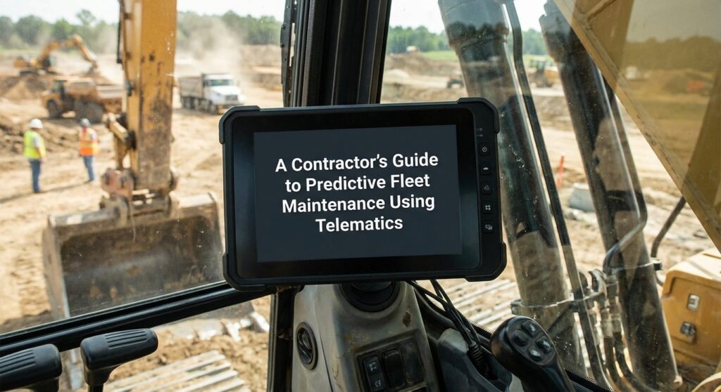 A Contractor's Guide to Predictive Fleet Maintenance Using Telematics