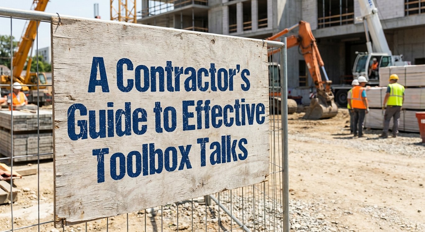 A Contractor's Guide to Effective Toolbox Talks