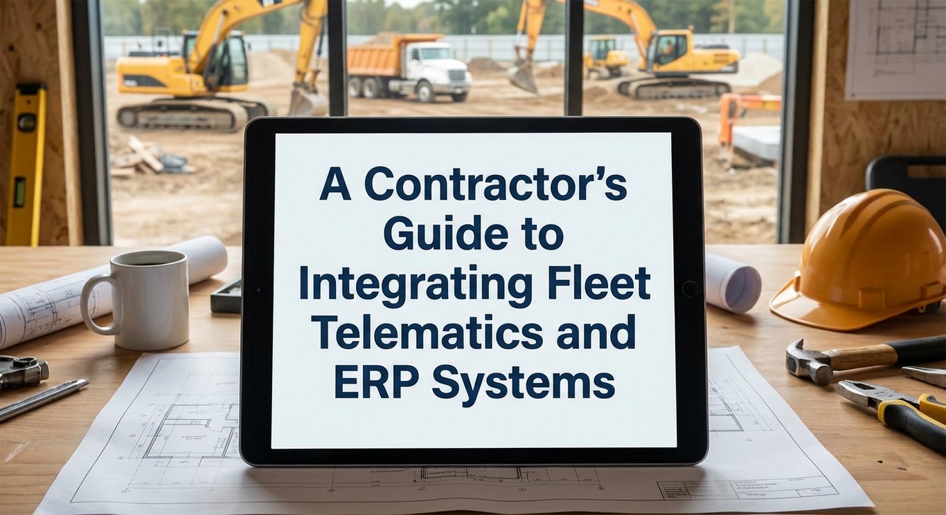 A Contractor's Guide to Integrating Fleet Telematics and ERP Systems
