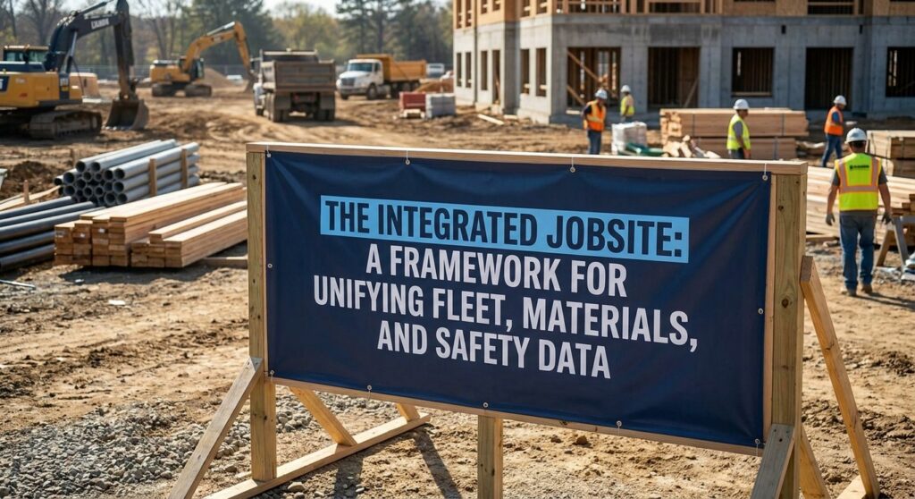 The Integrated Jobsite: A Framework for Unifying Fleet, Materials, and Safety Data