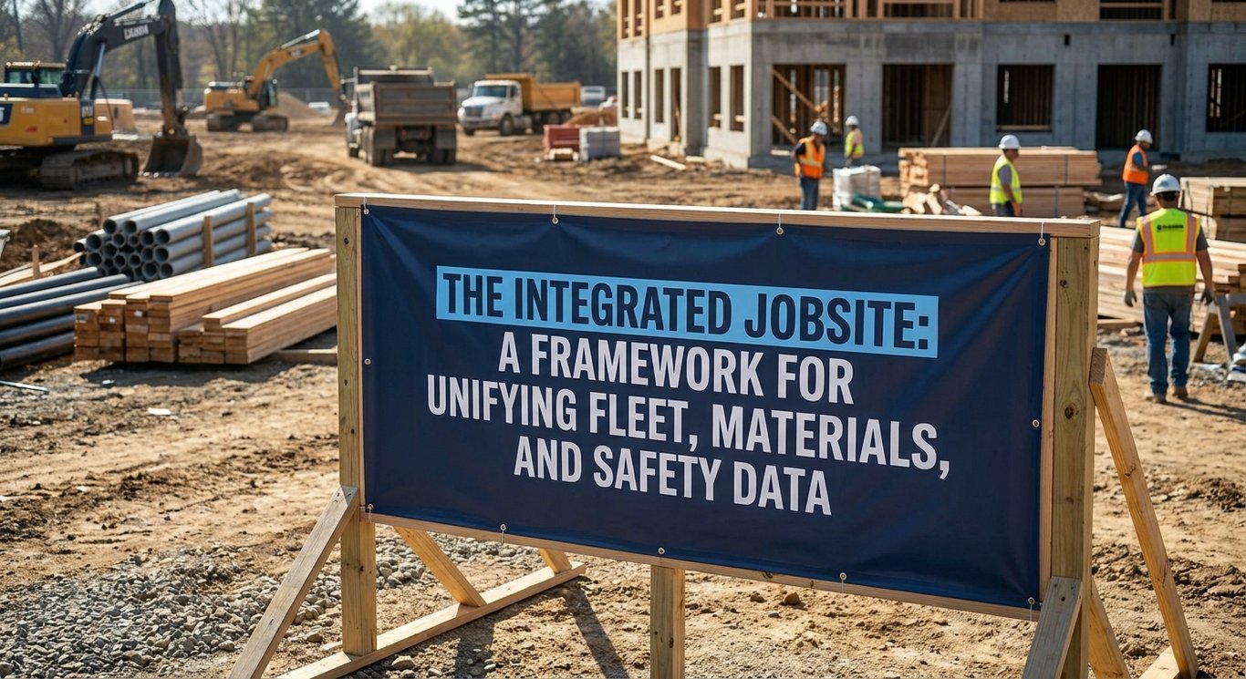 The Integrated Jobsite: A Framework for Unifying Fleet, Materials, and Safety Data