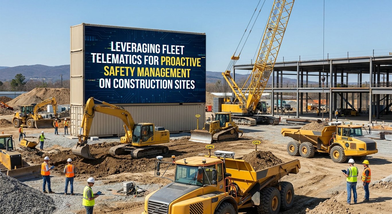 Leveraging Fleet Telematics for Proactive Safety Management on Construction Sites