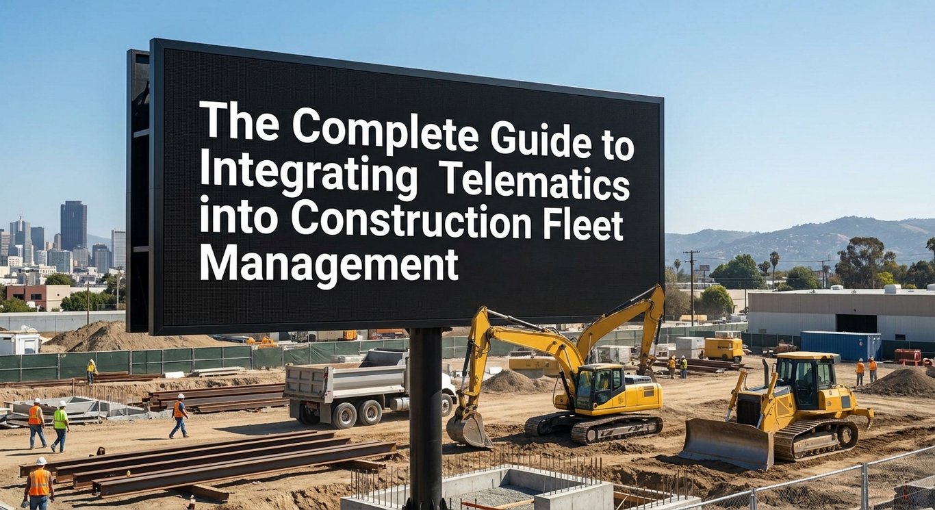 The Complete Guide to Integrating Telematics into Construction Fleet Management