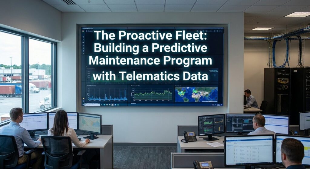 The Proactive Fleet: Building a Predictive Maintenance Program with Telematics Data