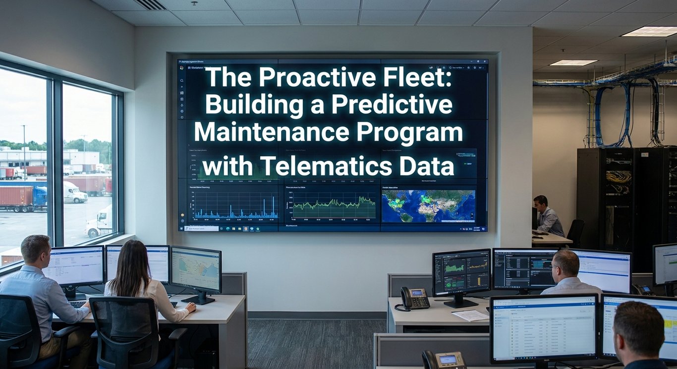 The Proactive Fleet: Building a Predictive Maintenance Program with Telematics Data