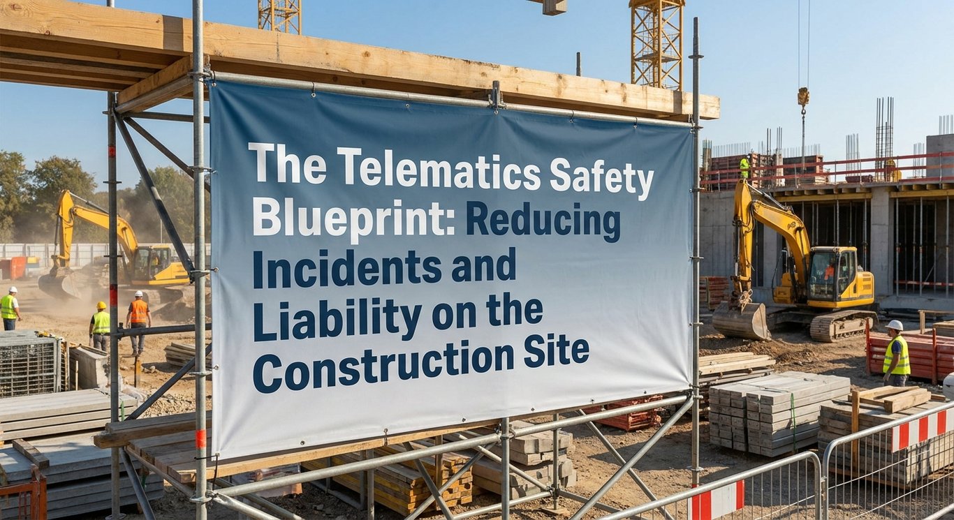The Telematics Safety Blueprint: Reducing Incidents and Liability on the Construction Site