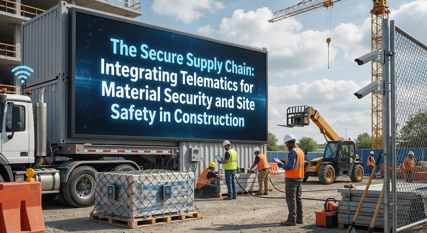 The Secure Supply Chain: Integrating Telematics for Material Security and Site Safety in Construction