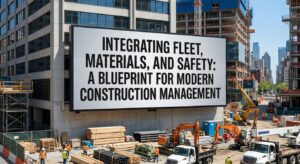 Integrating Fleet, Materials, and Safety: A Blueprint for Modern Construction Management