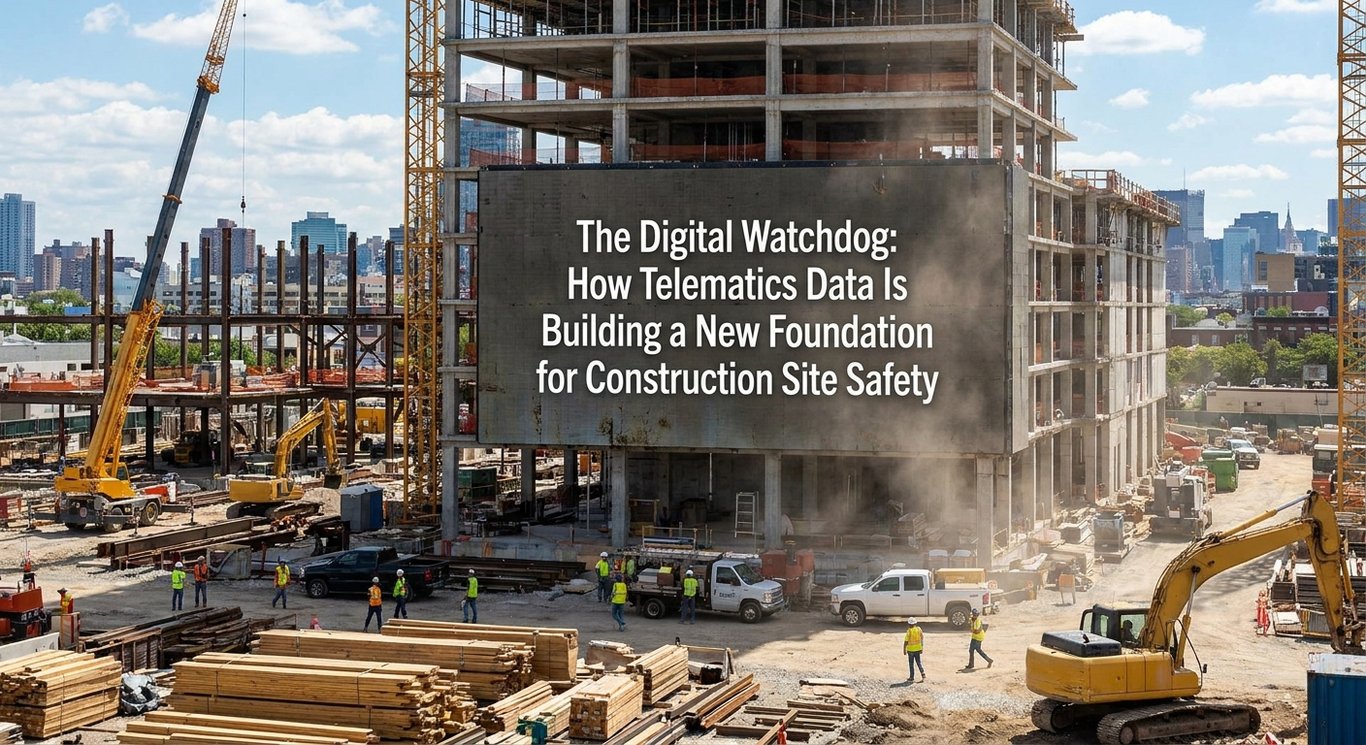 The Digital Watchdog: How Telematics Data Is Building a New Foundation for Construction Site Safety