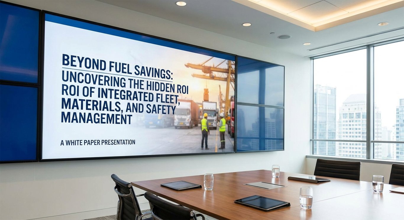 Beyond Fuel Savings: Uncovering the Hidden ROI of Integrated Fleet, Materials, and Safety Management